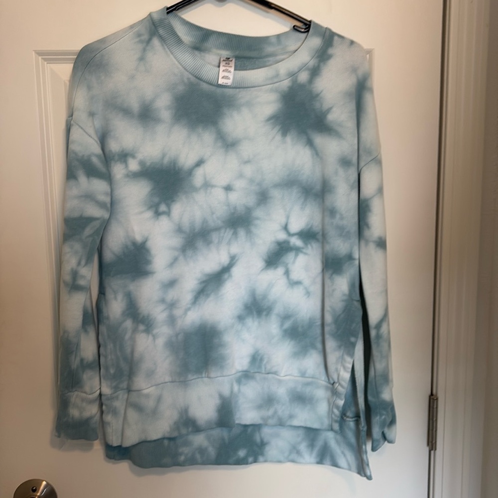 90 Degree by Reflex Onyx Tie Dye Crewneck Sweatshirt- XSmall